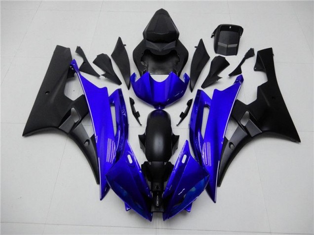ABS Kit Carenatura Moto R6 2006-2007 - Blu Nero