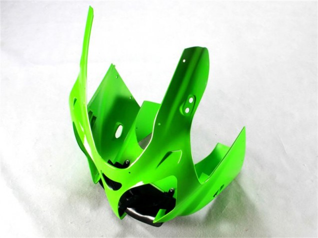 ABS Kits Carenatura Moto ZX6R 2000-2002 - Verde Nero Bianco