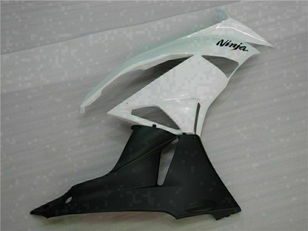 ABS Kits Carenatura Moto ZX6R 2009-2012 - Bianco Nero