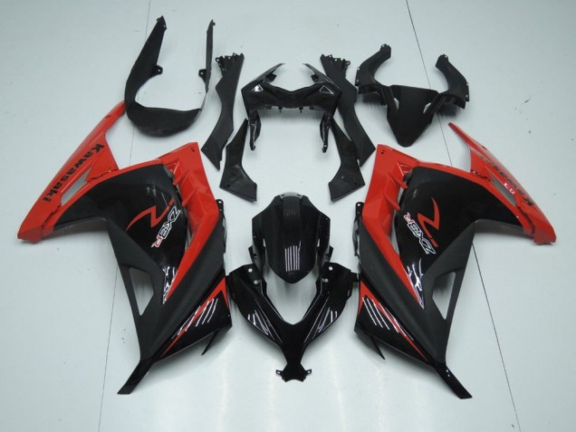 ABS Kits Carene Moto ZX 300R 2013-2016 - Rosso Nero
