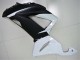 ABS Moto Plastica & Carene ZX6R 2013-2018 - Bianco Nero