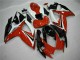 ABS Moto Plastica & Moto Carena GSXR 600 / 750 K6 2006-2007 - Rosso Bianco
