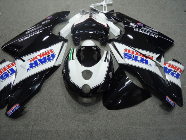 Carene Moto Ducati 749 2003-2004 - Nero Bianco