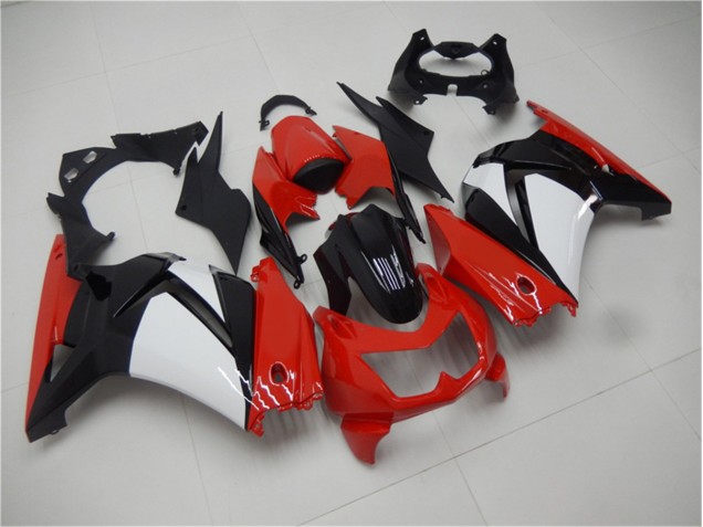 Carene Moto EX250 2008-2012 - Rosso Nero Bianco