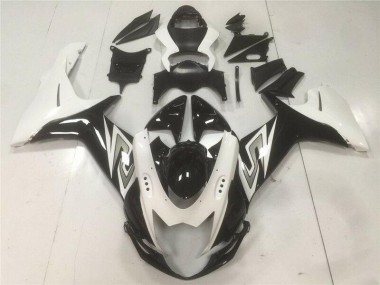 Carene Moto & Plastica GSXR 600 / 750 K11 2011-2024 - Nero Bianco