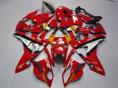 Carene Moto S1000RR 2009-2014 - Rosso Bianco
