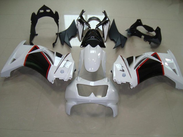 Carene Moto ZX 250R 2008-2012 - Bianco Perla Nero