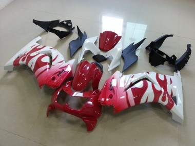 Carene Moto ZX 250R 2008-2012 - Rosa Rosso Fiamma