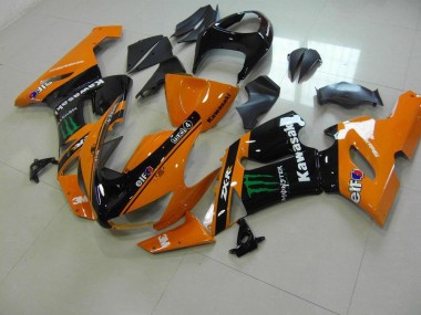Carene Moto ZX6R 2005-2006 - Arancia Monster