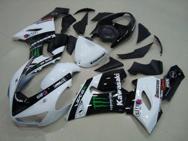 Carene Moto ZX6R 2005-2006 - Bianco Monster