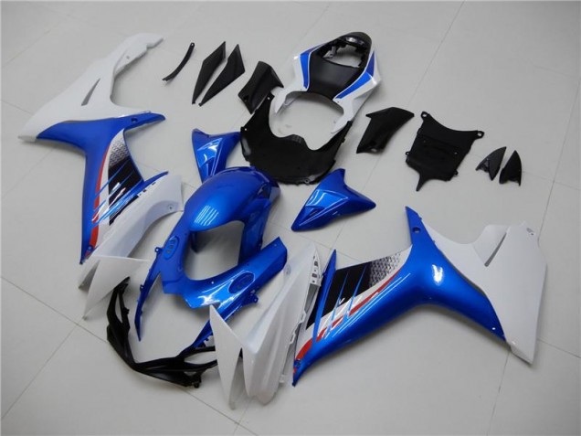 Kit Carenatura Moto Completa GSXR 600 / 750 K11 2011-2024 - Blu Bianco