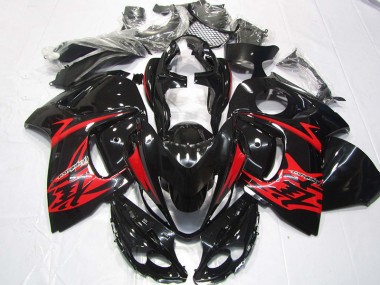 Kits Carene Moto Completa GSXR 1300 Hayabusa 2008-2019 - Nero Rosso