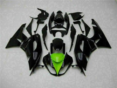 Kits Carene Moto ZX6R 2009-2012 - Nero Verde